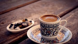 Turkish Coffee with Turkish Coffee Cup - Things To Buy At Türkiye