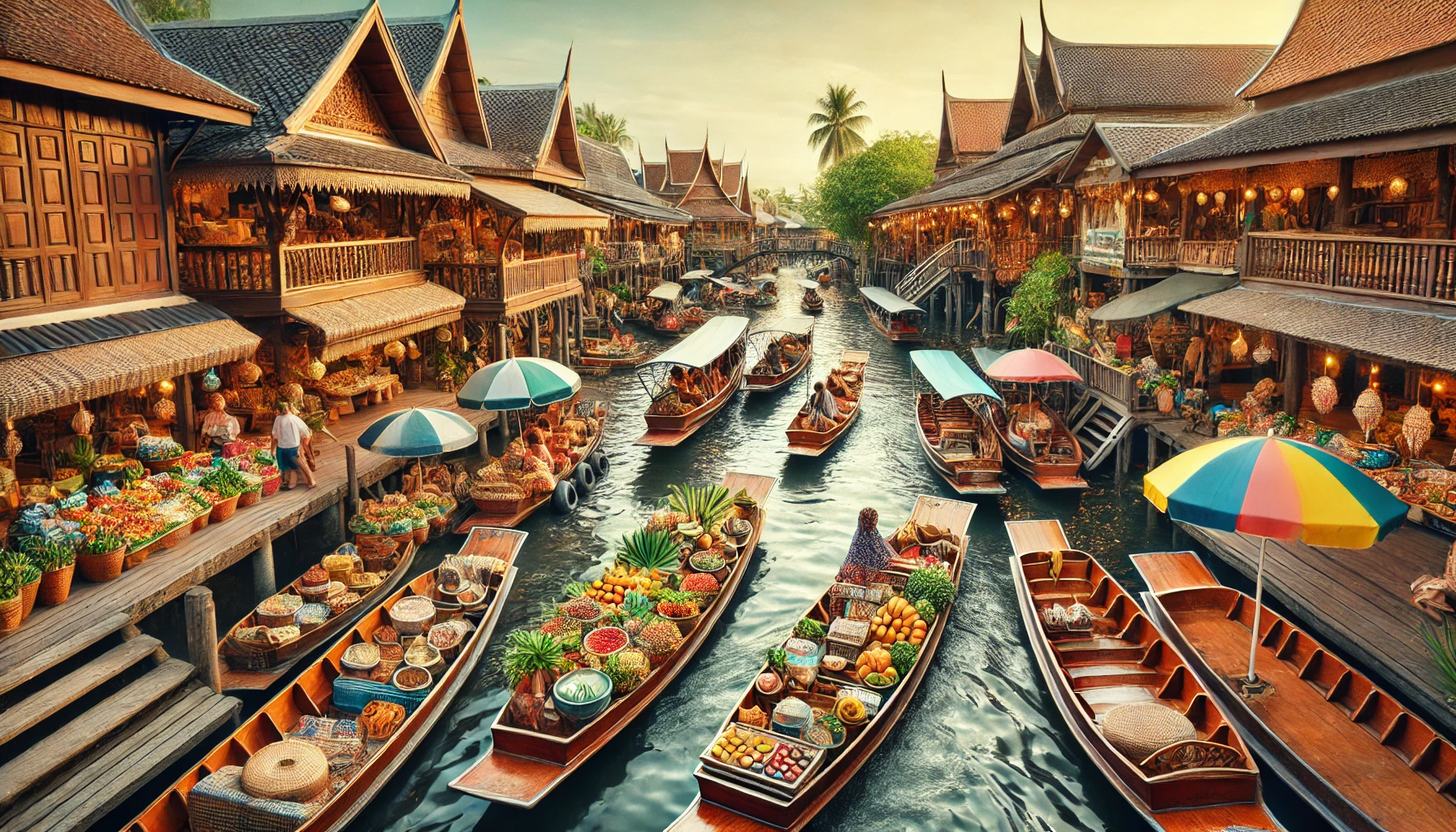 Pattaya Yüzen Çarşı (Floating Market)