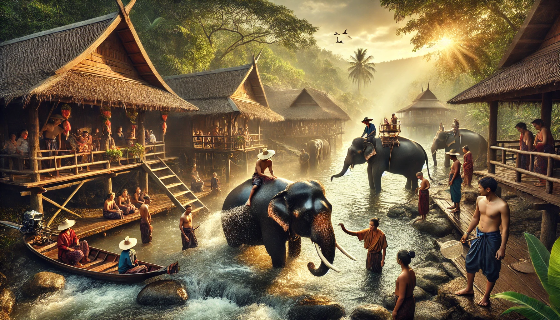 Pattaya Fil Köyü (Elephant Village)