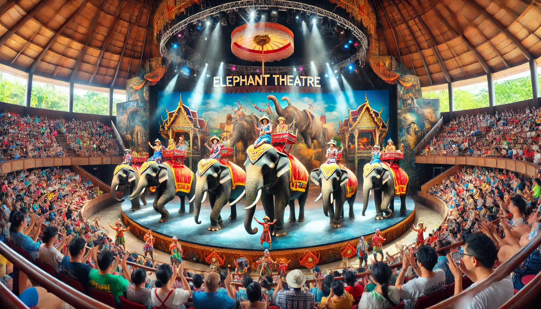 Pattaya Fil Tiyatrosu (Pattaya Elephant Theatre) - Pattaya’da Keşfedilecek 20 Unutulmaz Aktivite