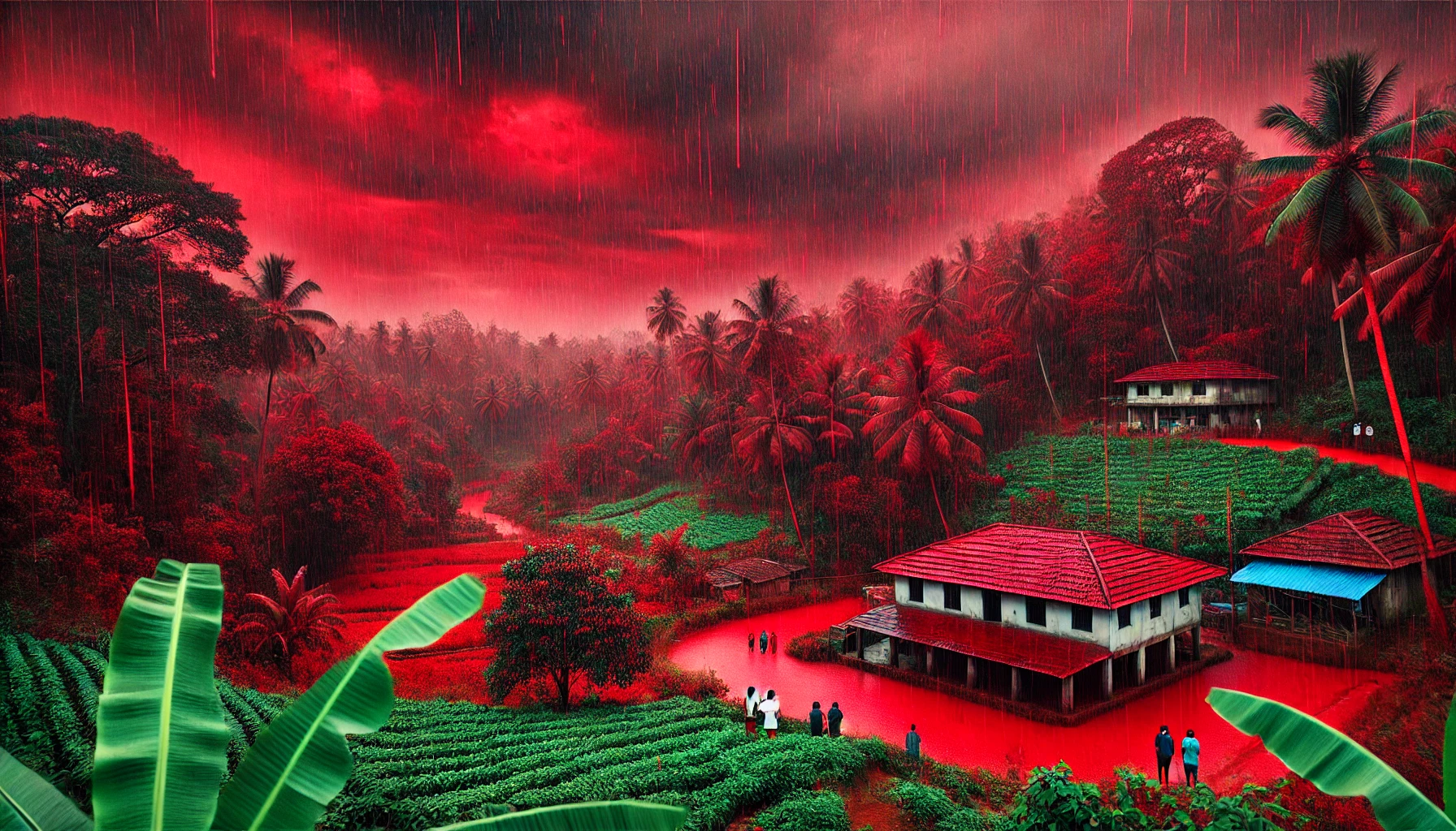 Blood Rain - India's Mysterious Red Rains - Dünyanın En Tuhaf Hava Olayları