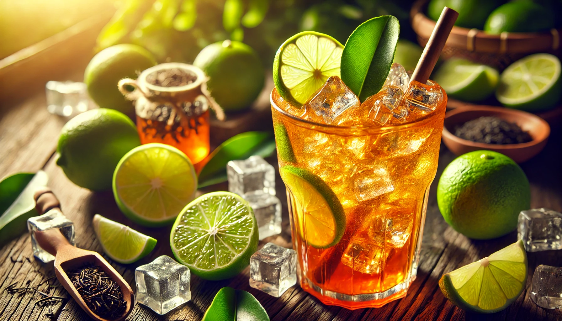 Cha Manao (Lime Iced Tea)