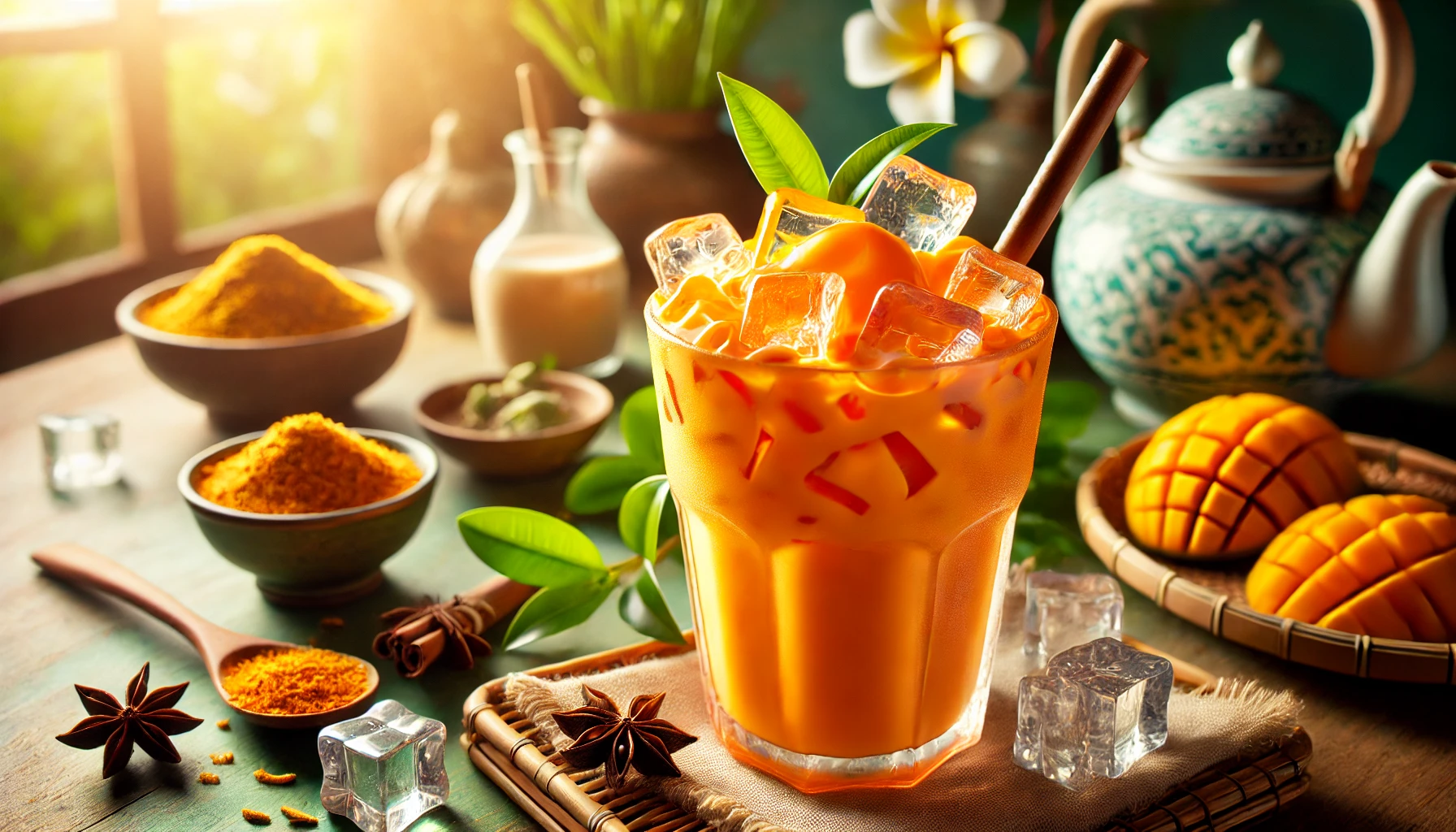 Cha Yen (Thai Iced Milk Tea) - Tayland İçecekleri