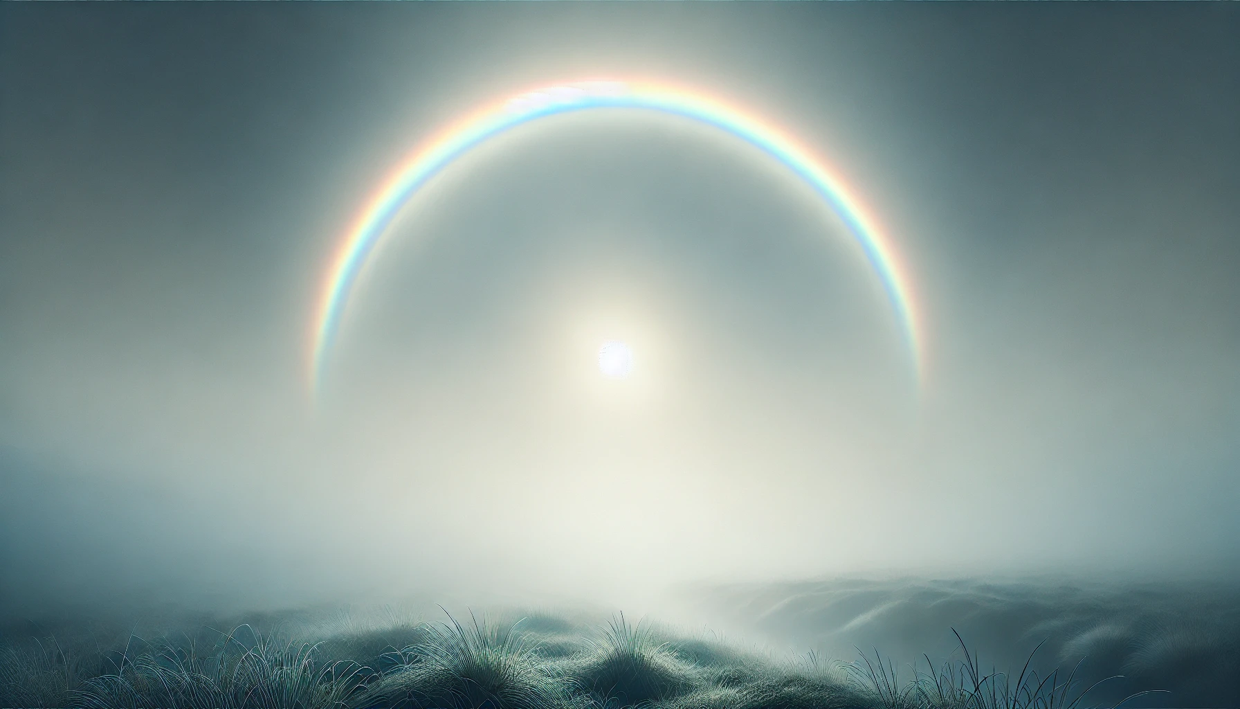 Fog Rainbow - The Ghost of the Rainbow