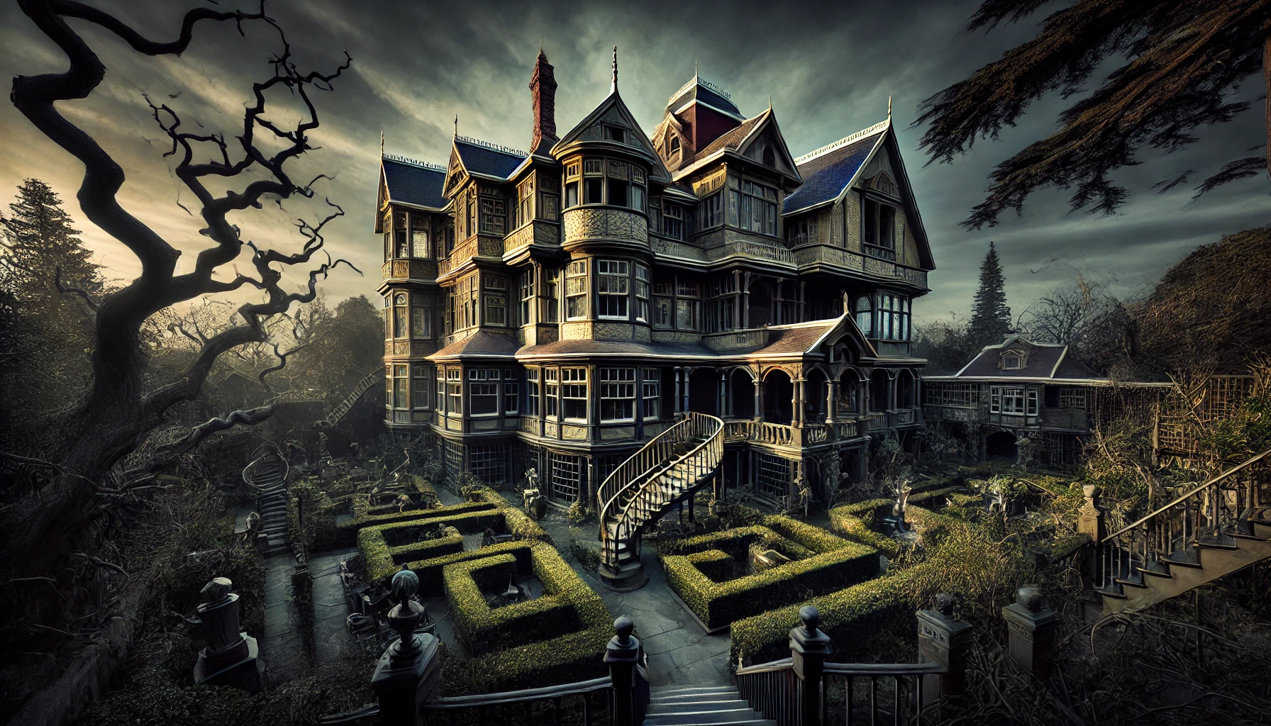 Winchester Mystery House – ABD -The World's Scariest Places