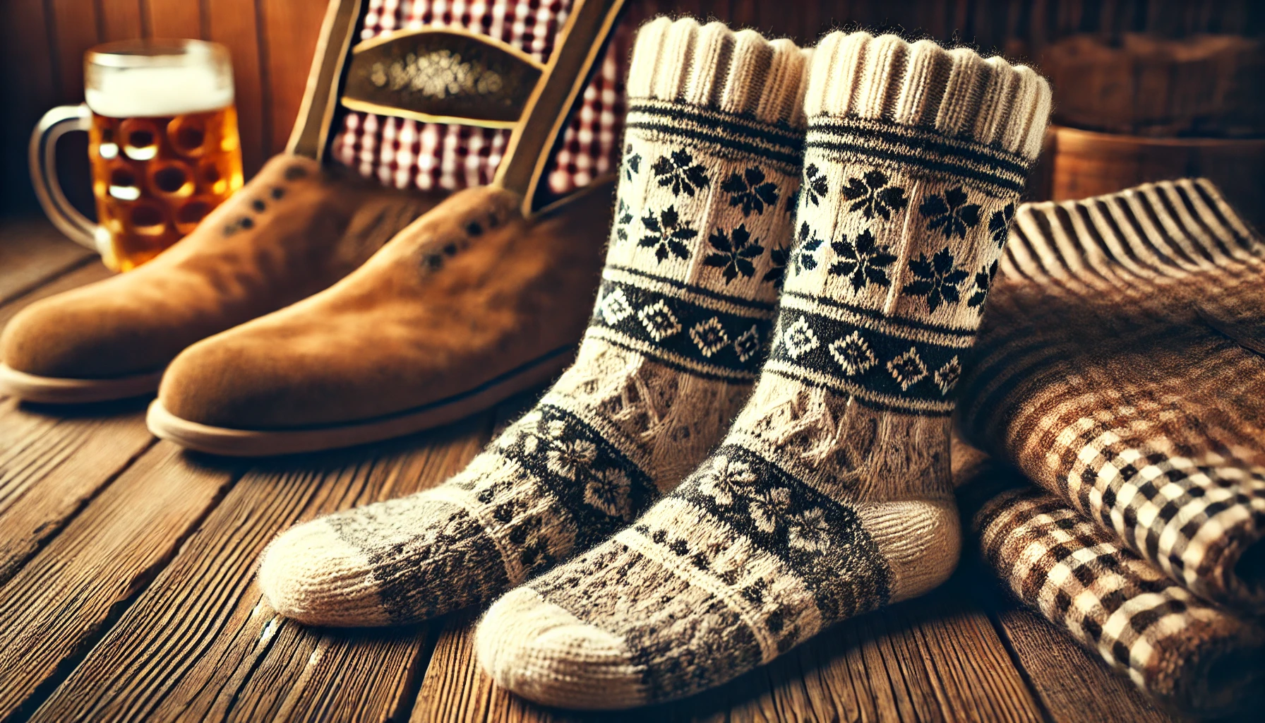 Lederhosen socks - купить в Германии