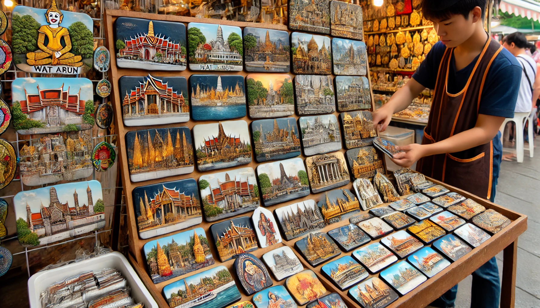 Wat Arun ve Büyük Saray Magnetleri