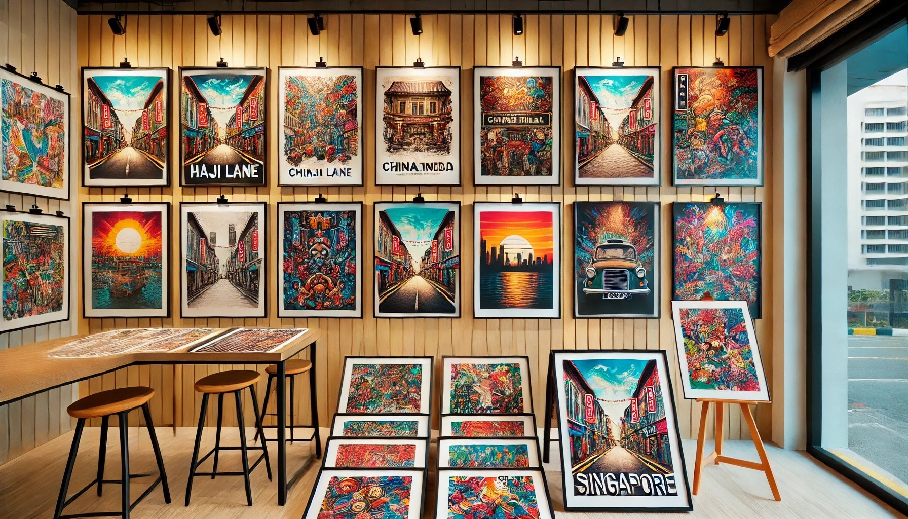 Singapur Sokak Sanatı 