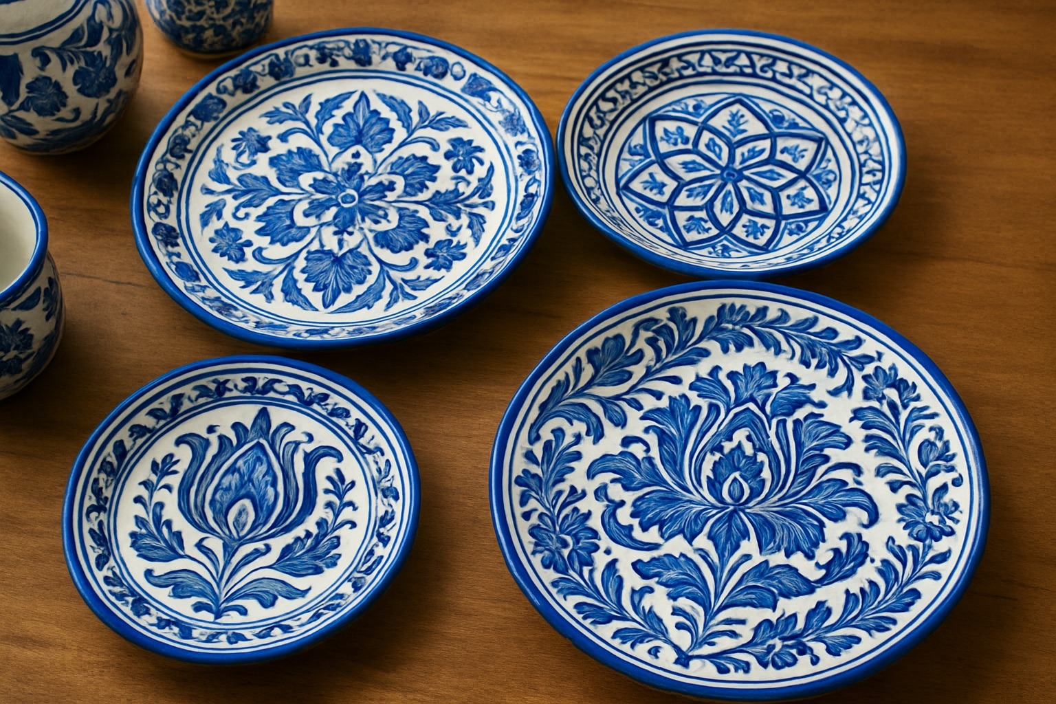 Arnavut çini tabakları