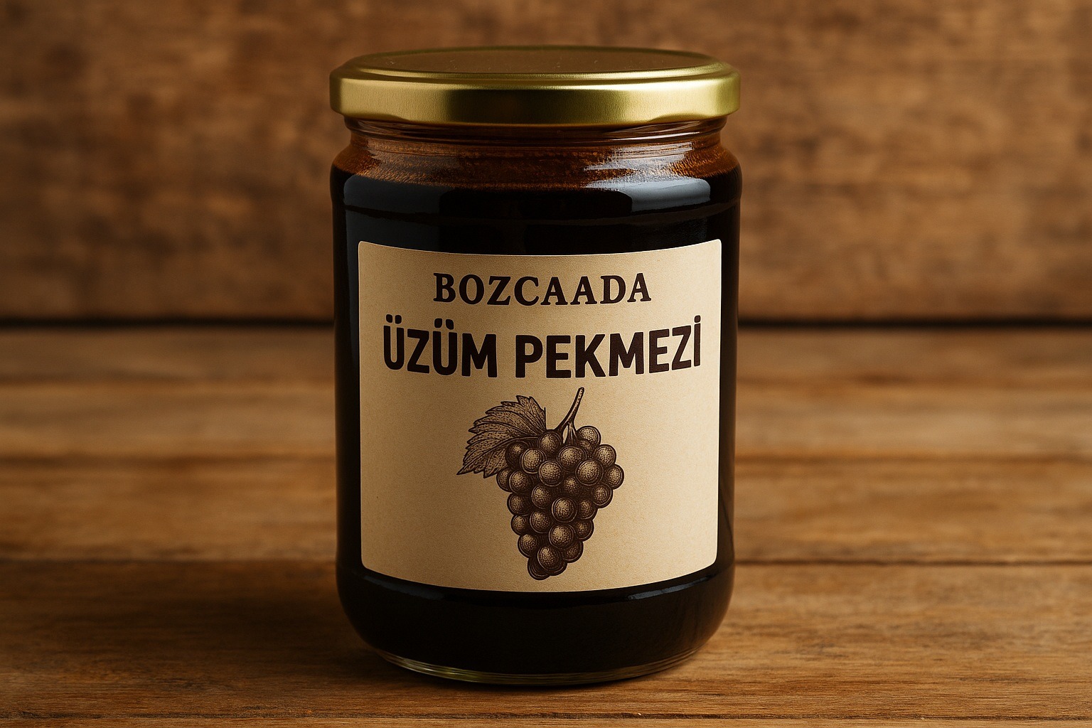 Bozcaada üzüm pekmezi