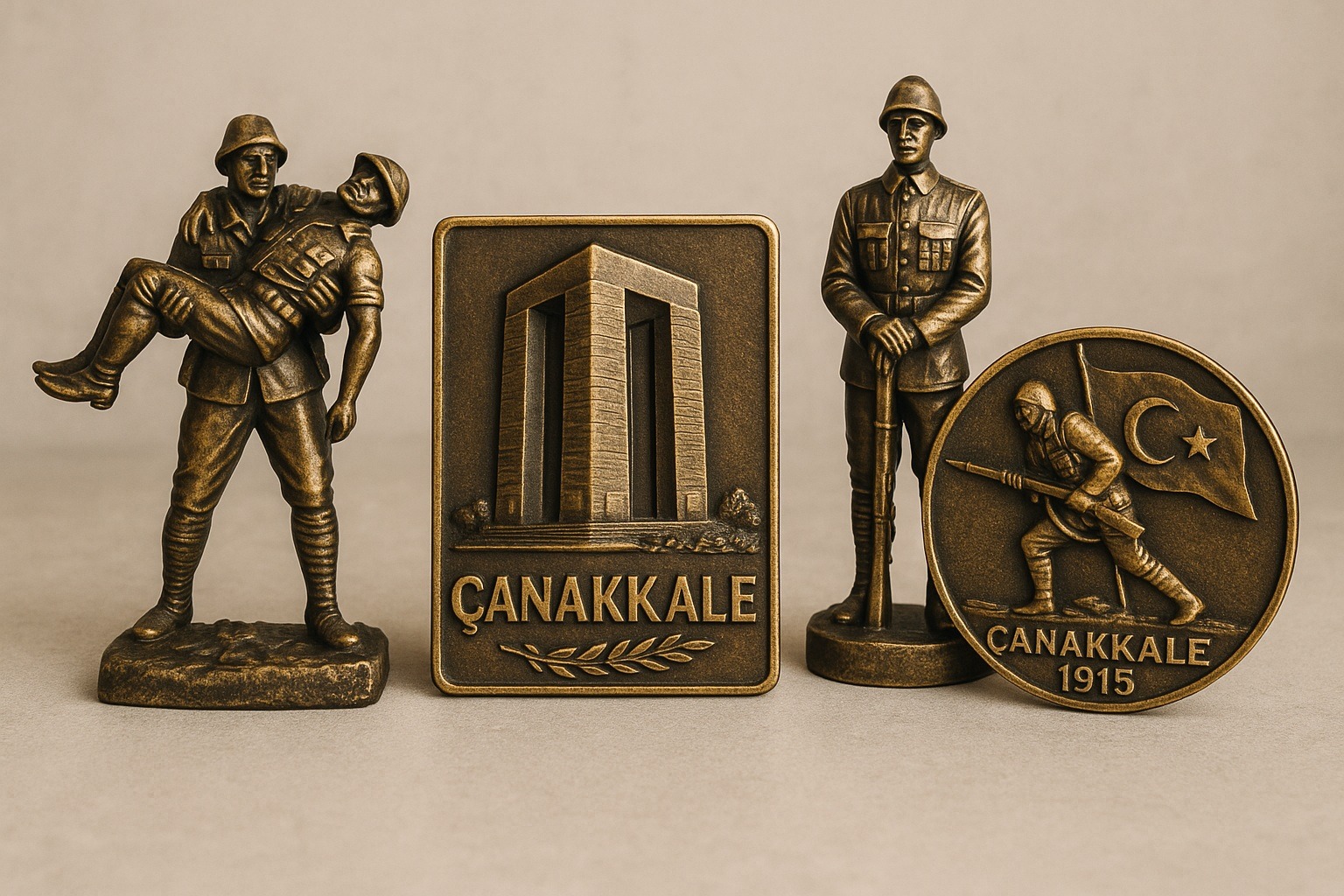 Çanakkale Savaşı temalı objeler