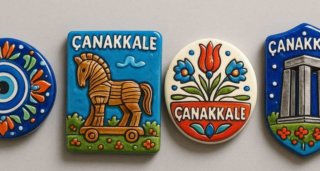 Çanakkale seramik magnetler