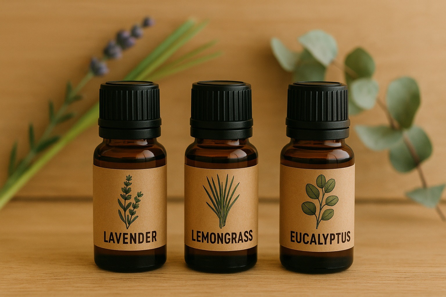 Doğal aromaterapi yağları