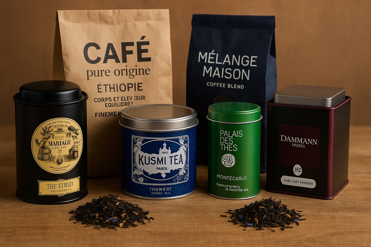 Kahve ve çay karışımları