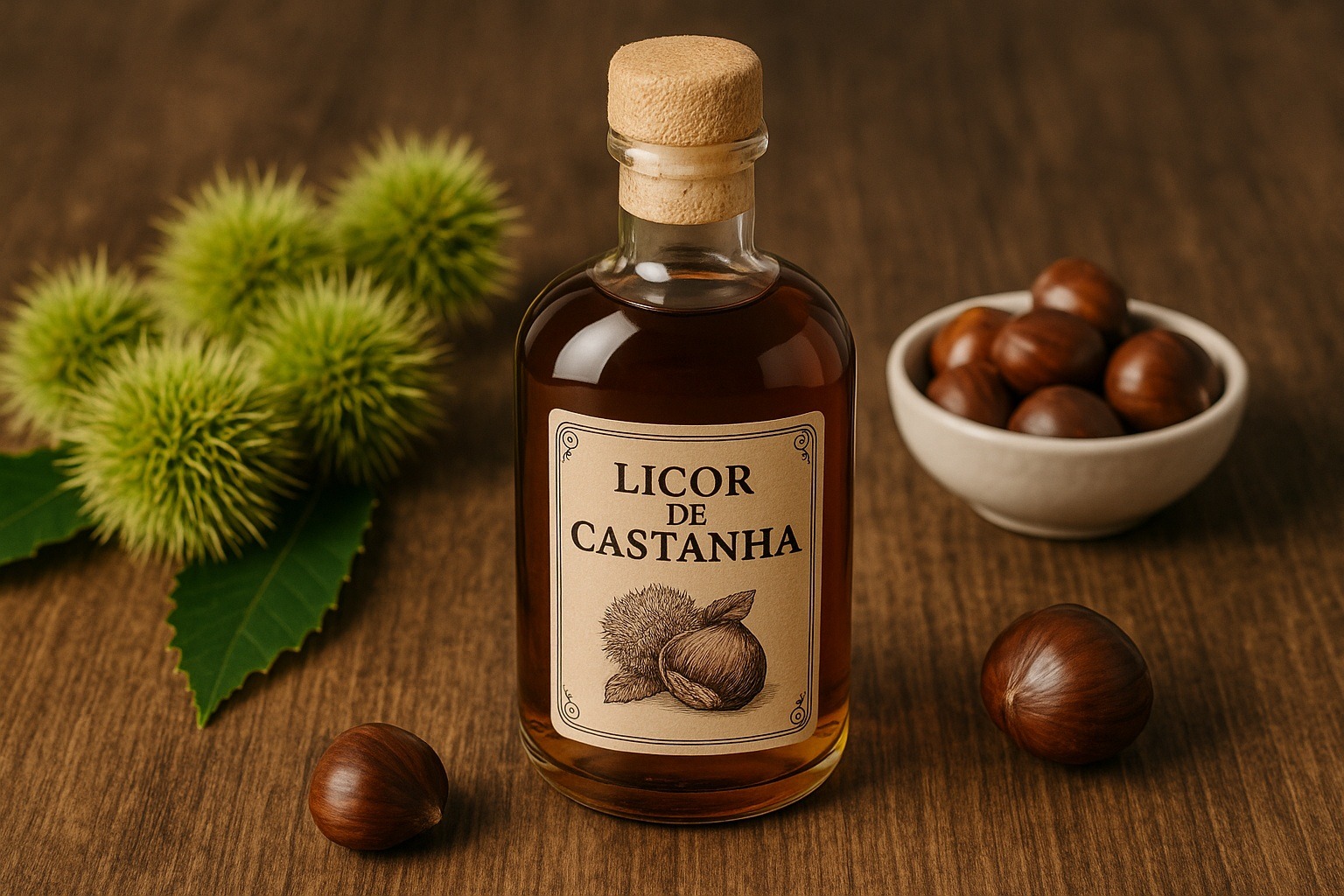 Kestane Likörü (Licor de Castanha)