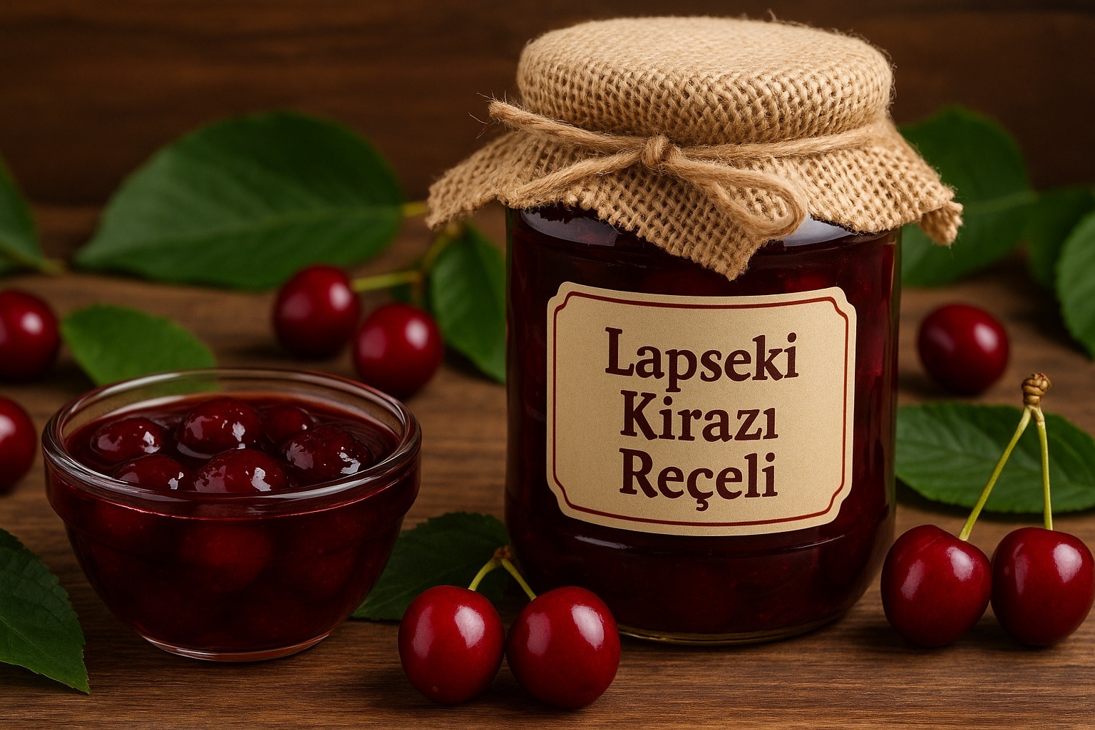 Lapseki kirazı reçeli