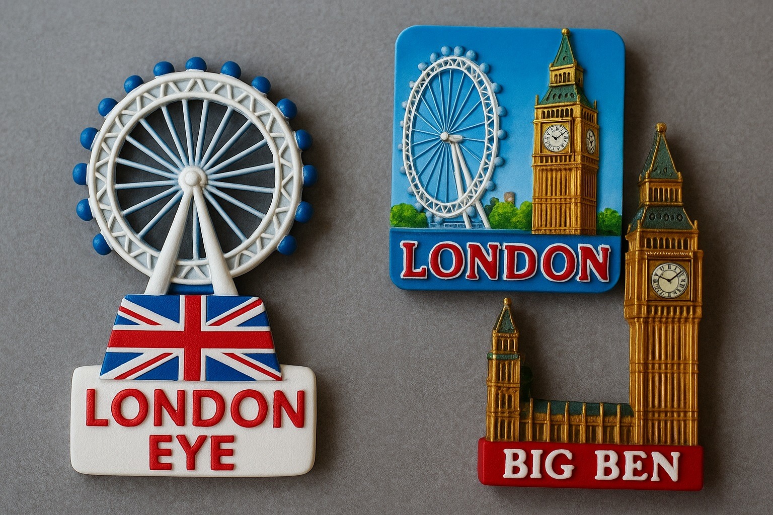 London Eye ve Big Ben temalı