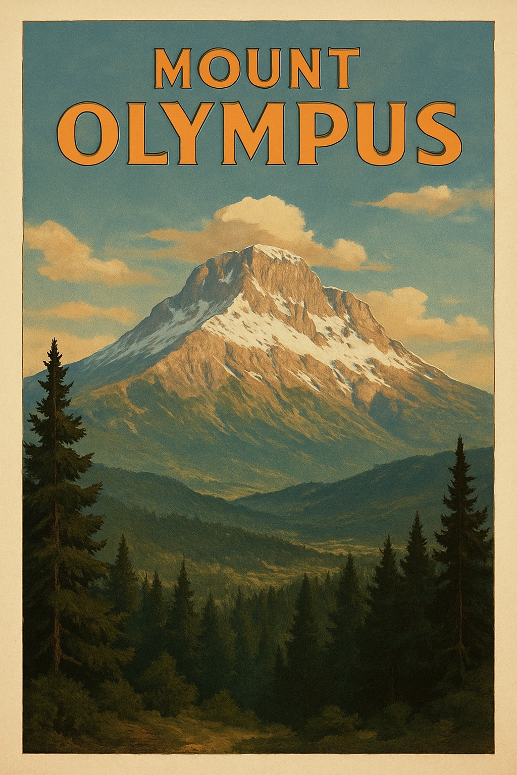 Olimpos Dağı Posteri 