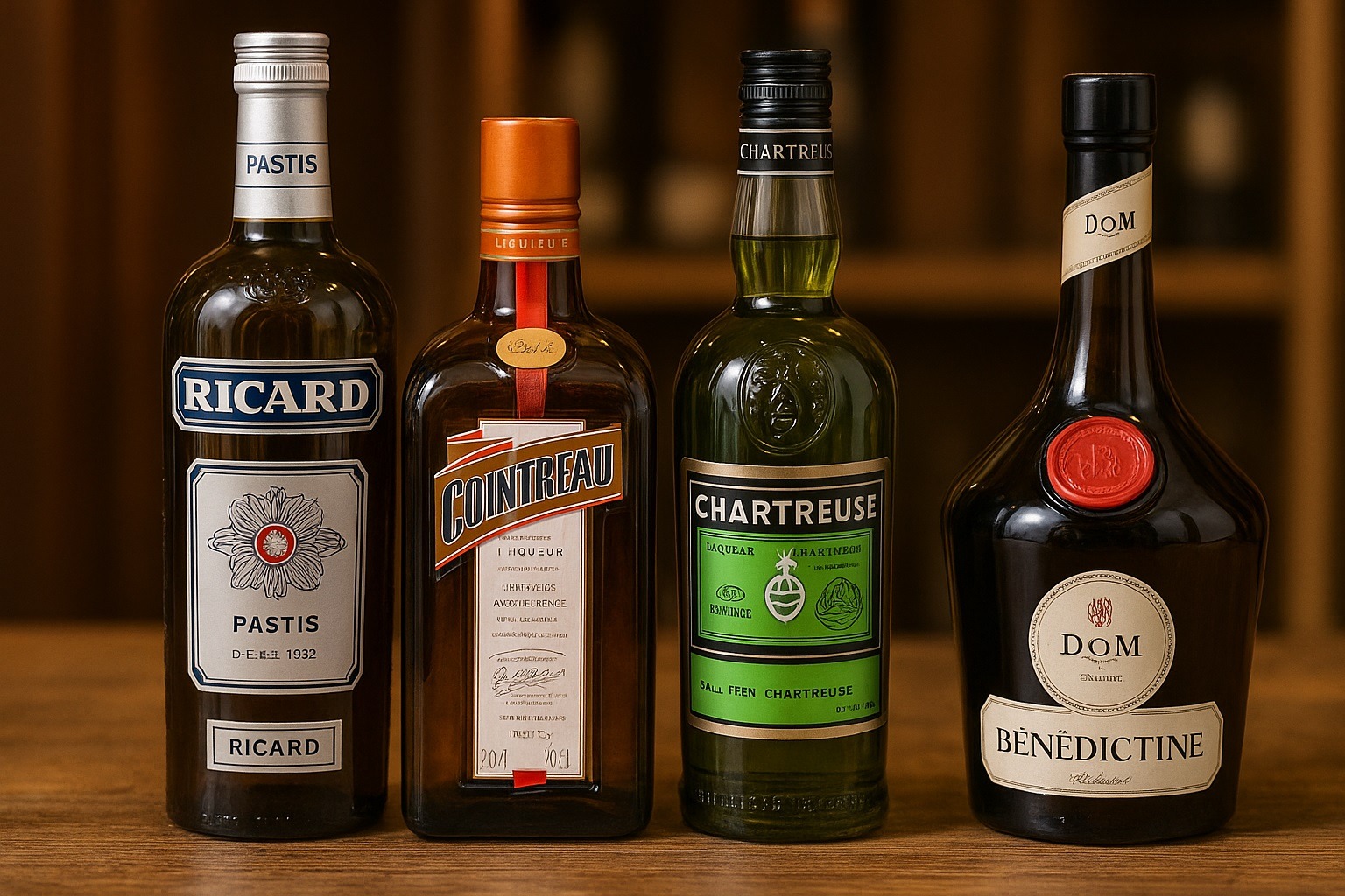 Orijinal Pastis ve Fransız likörleri