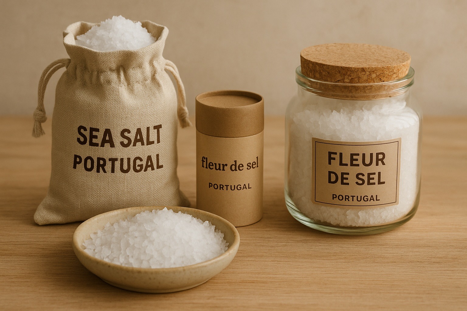Portekiz Deniz Tuzu ve Fleur de Sel