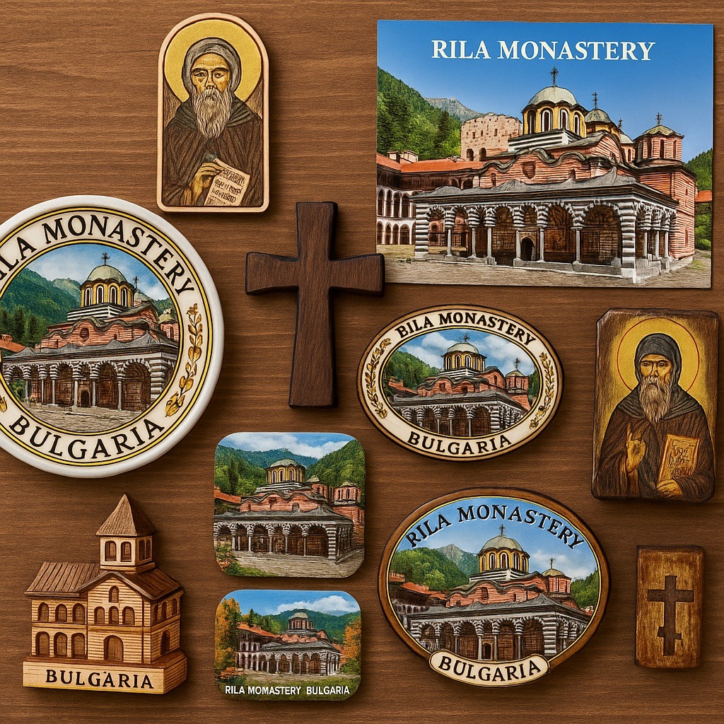 Rila Manastırı temalı hediyelikler