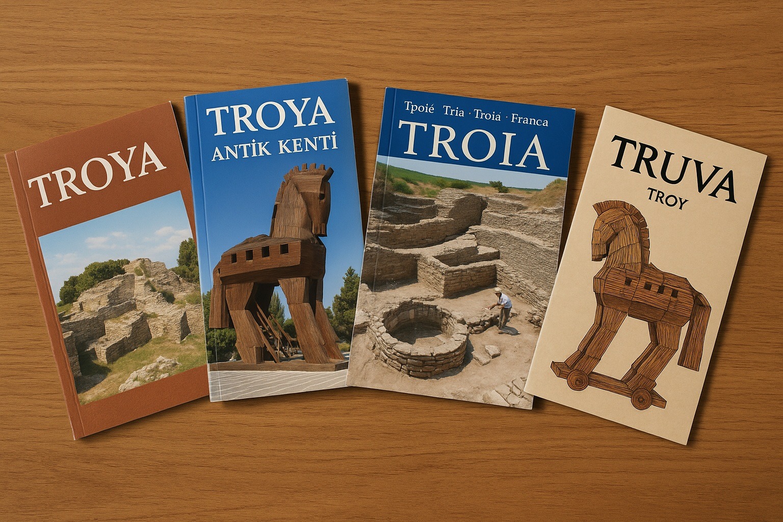 Troya Antik Kenti kitapları