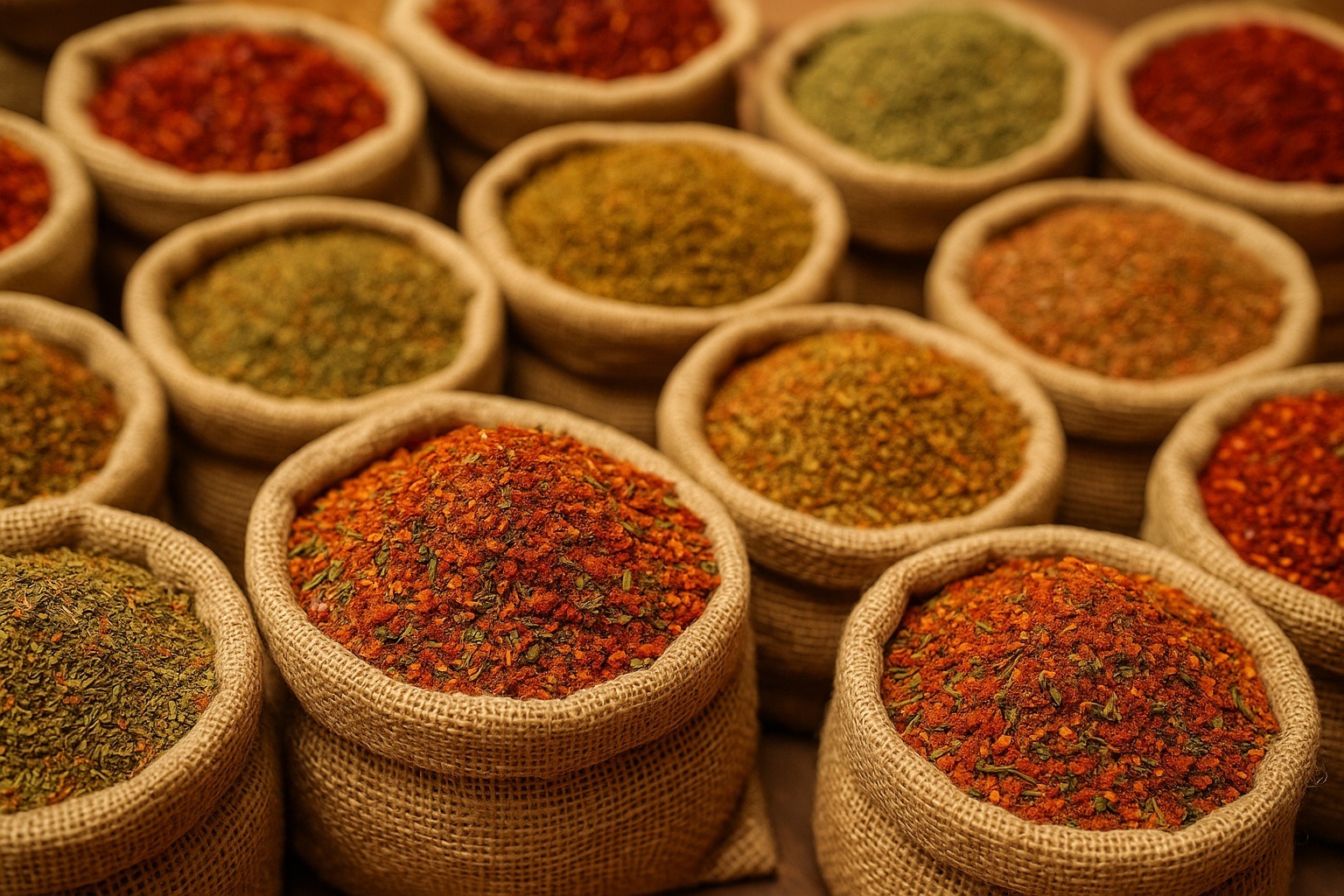 Yöresel baharat karışımları