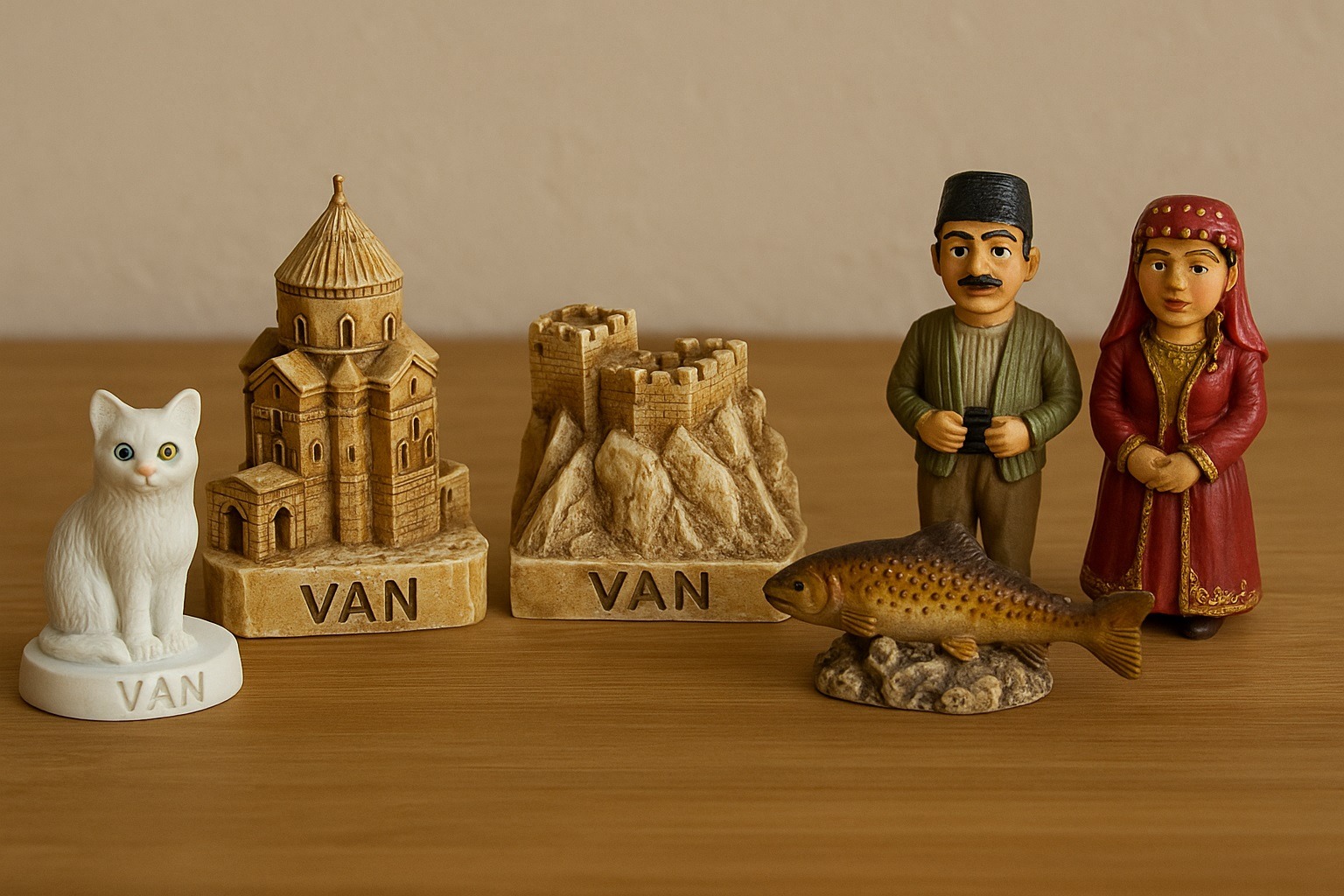 Yöresel el sanatı heykeller