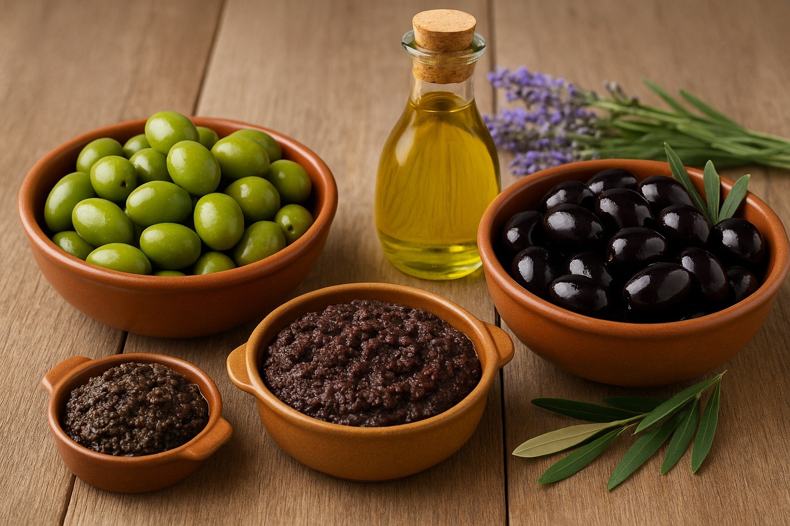 Zeytin ve Zeytin Ezmesi