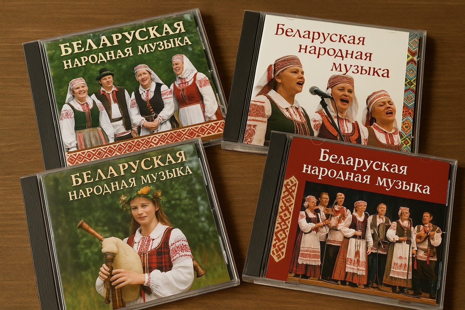Belarus’a özgü halk müziği CD’leri