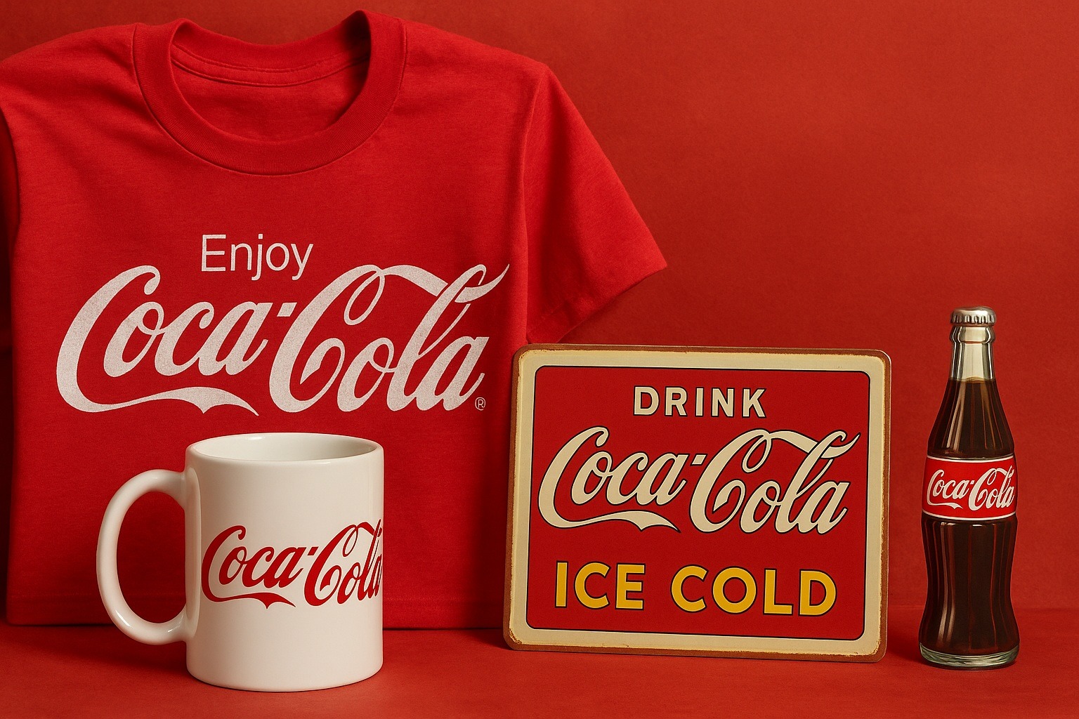 Coca-Cola temalı hediyelikler