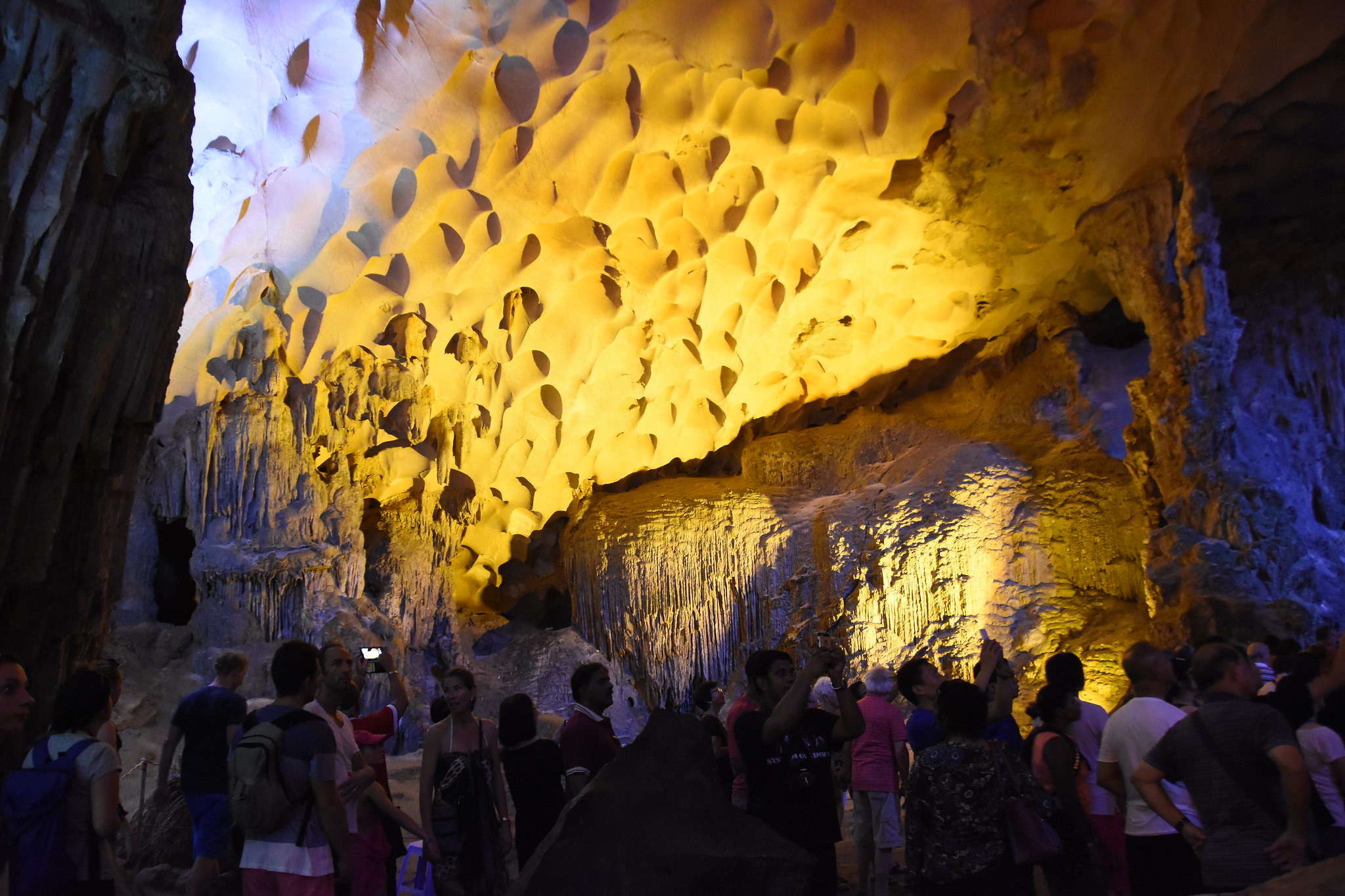 Dark and Bright Cave