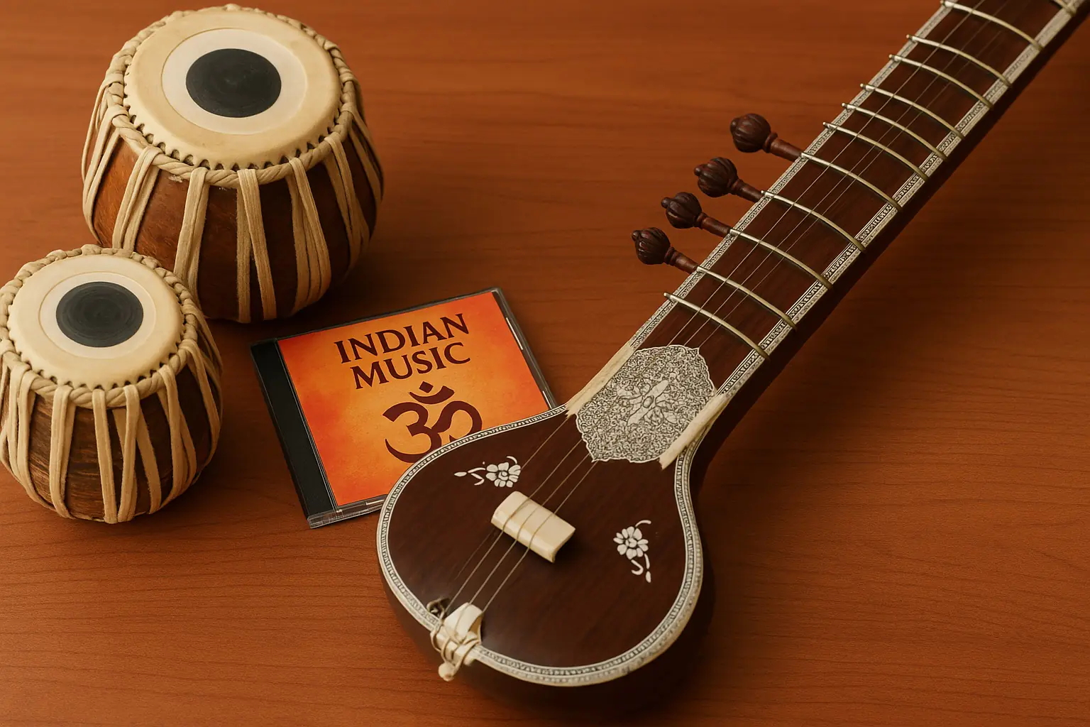 Hint müziği CD’leri ve enstrümanları