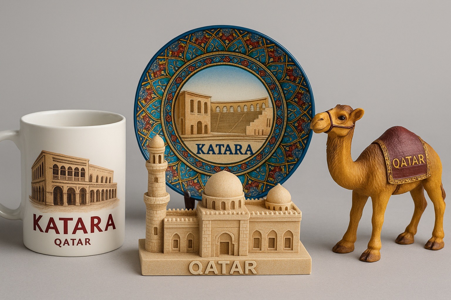 Katara Kültür Köyü temalı ürünler