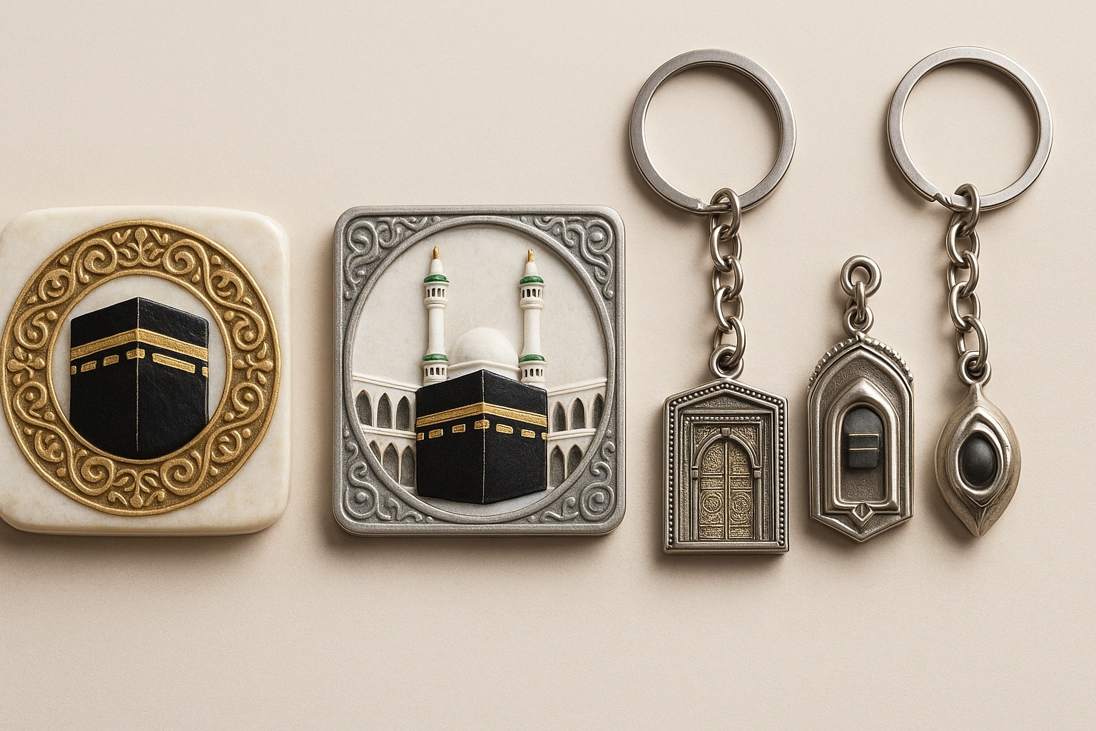 Mekke temalı magnetler