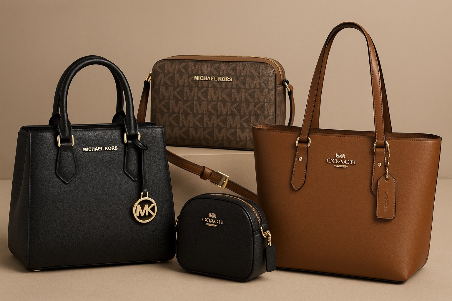 Michael Kors ve Coach çantalar