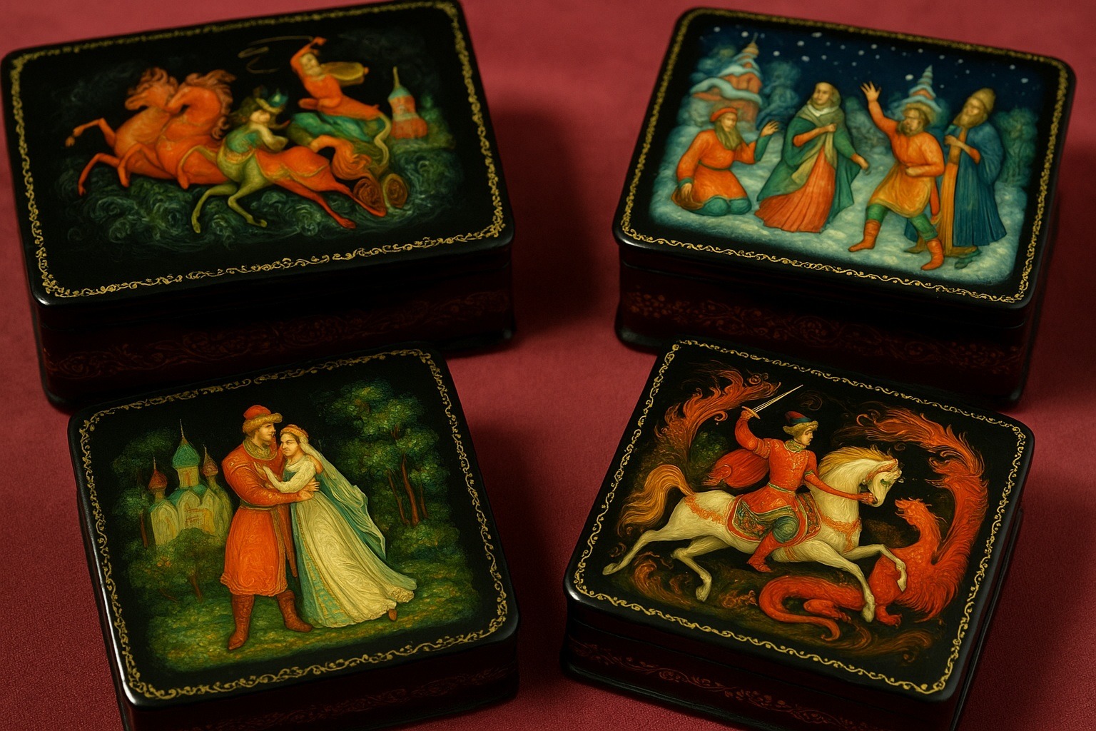 Palekh, Fedoskino