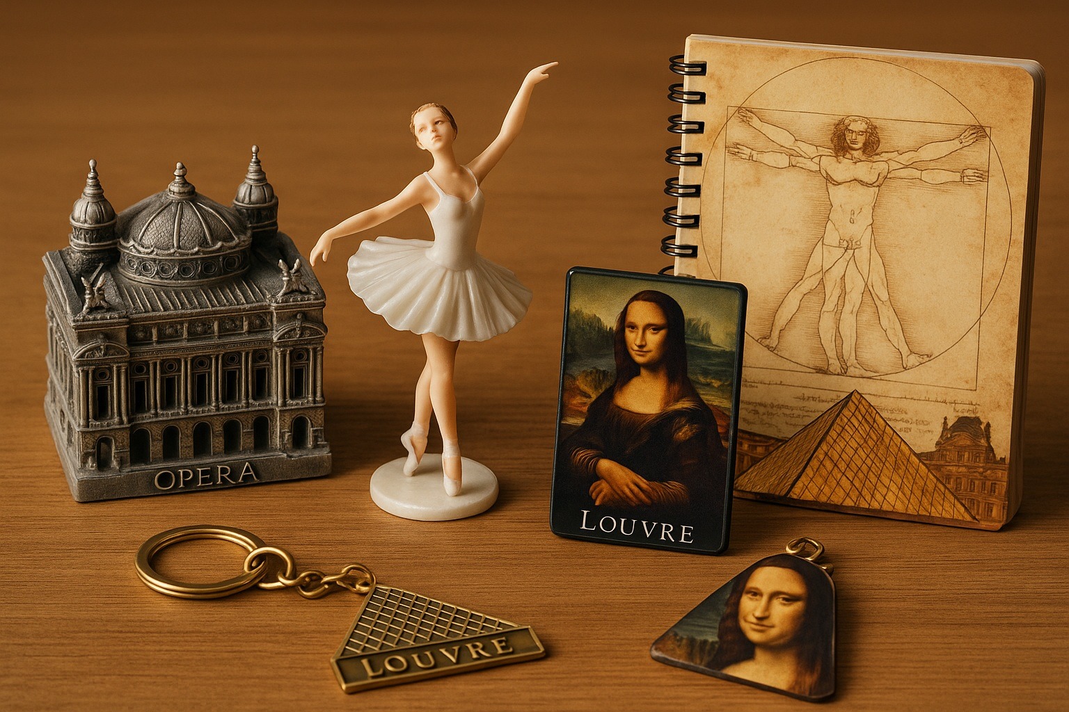Paris Operası (Palais Garnier) ve Louvre Müzesi