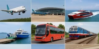 Phu Quoc’a ulaşım için en hızlı