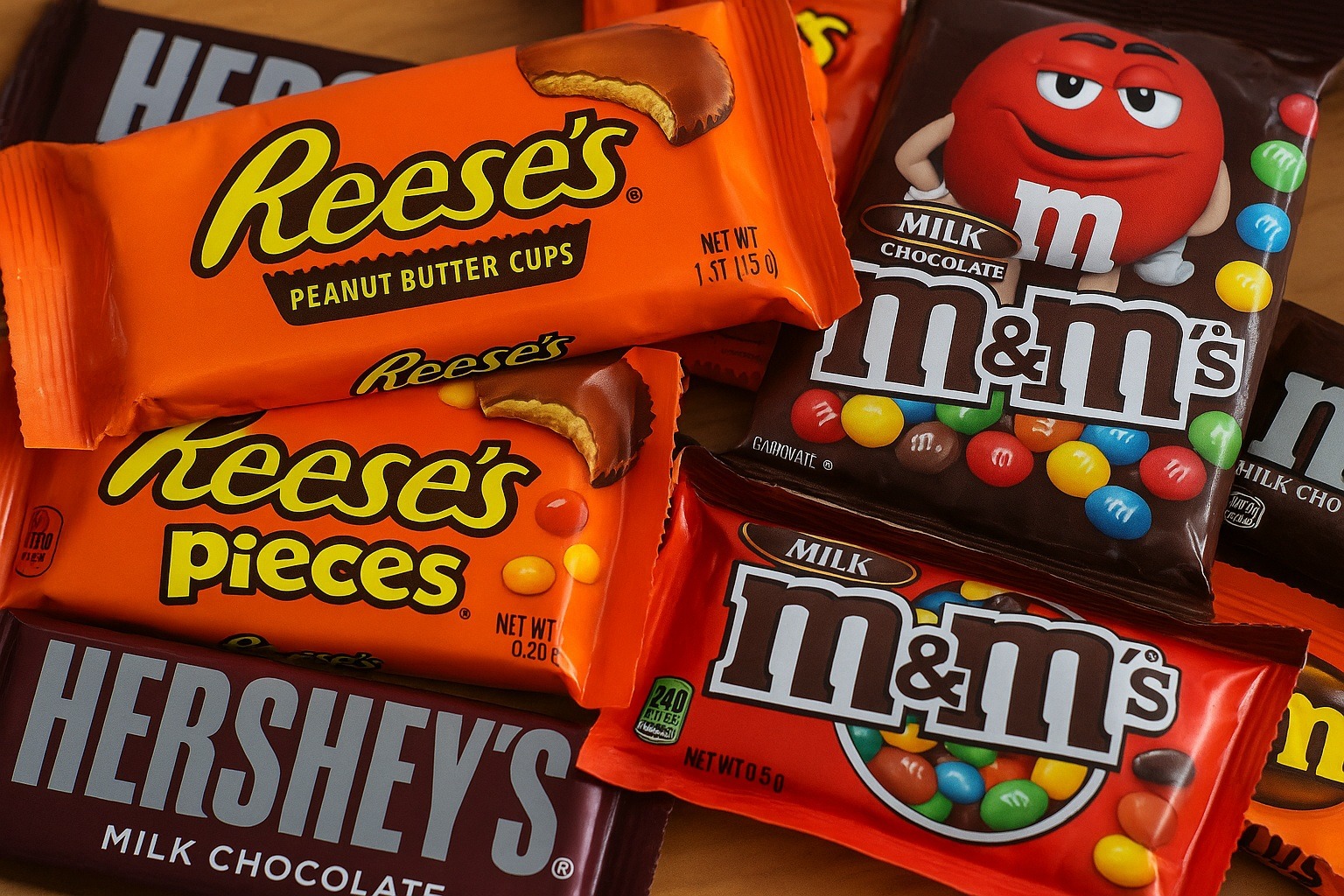 Reese’s, Hershey’s ve M&M’s
