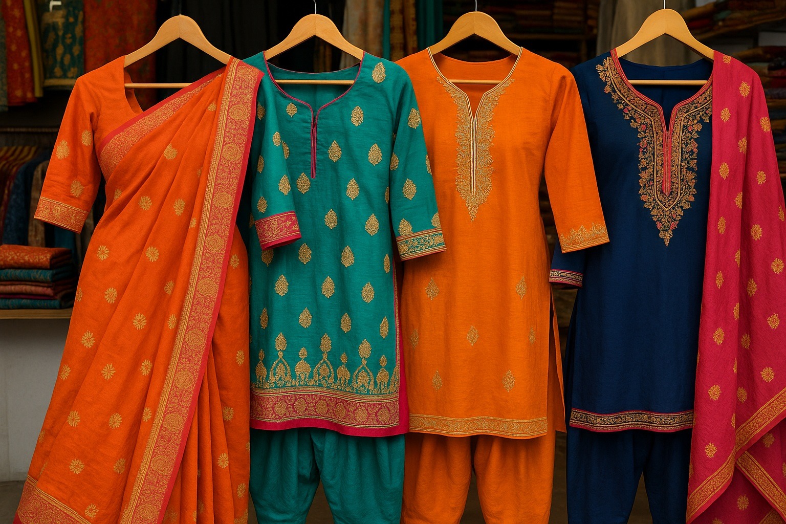 Sari ve salwar kameez