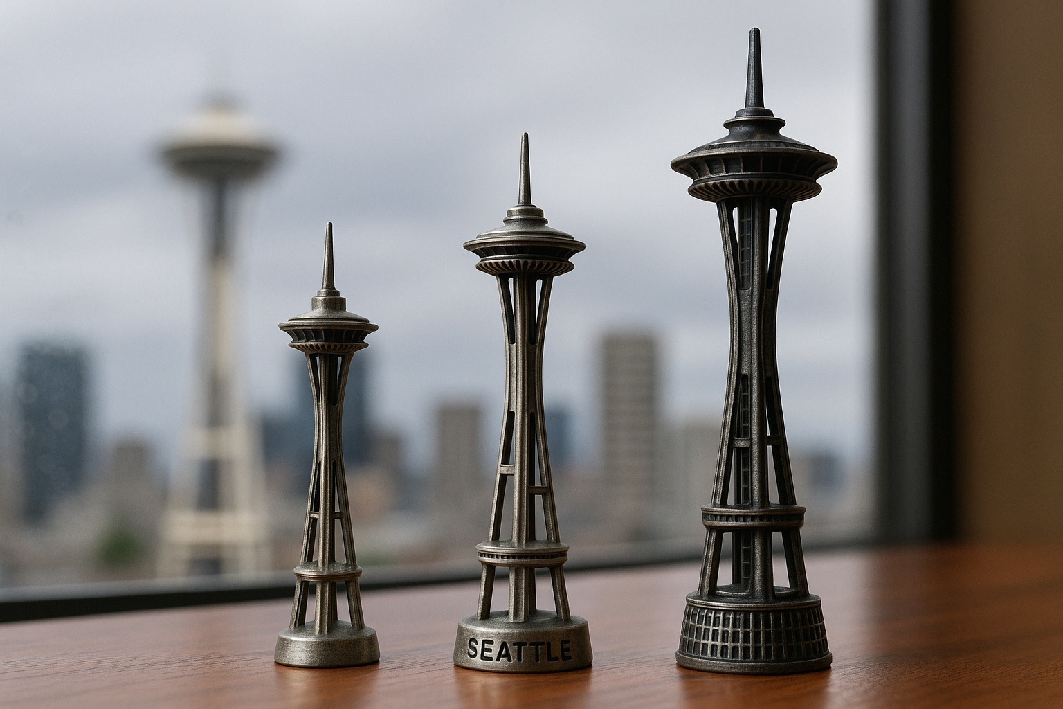 Seattle Space Needle Figürleri