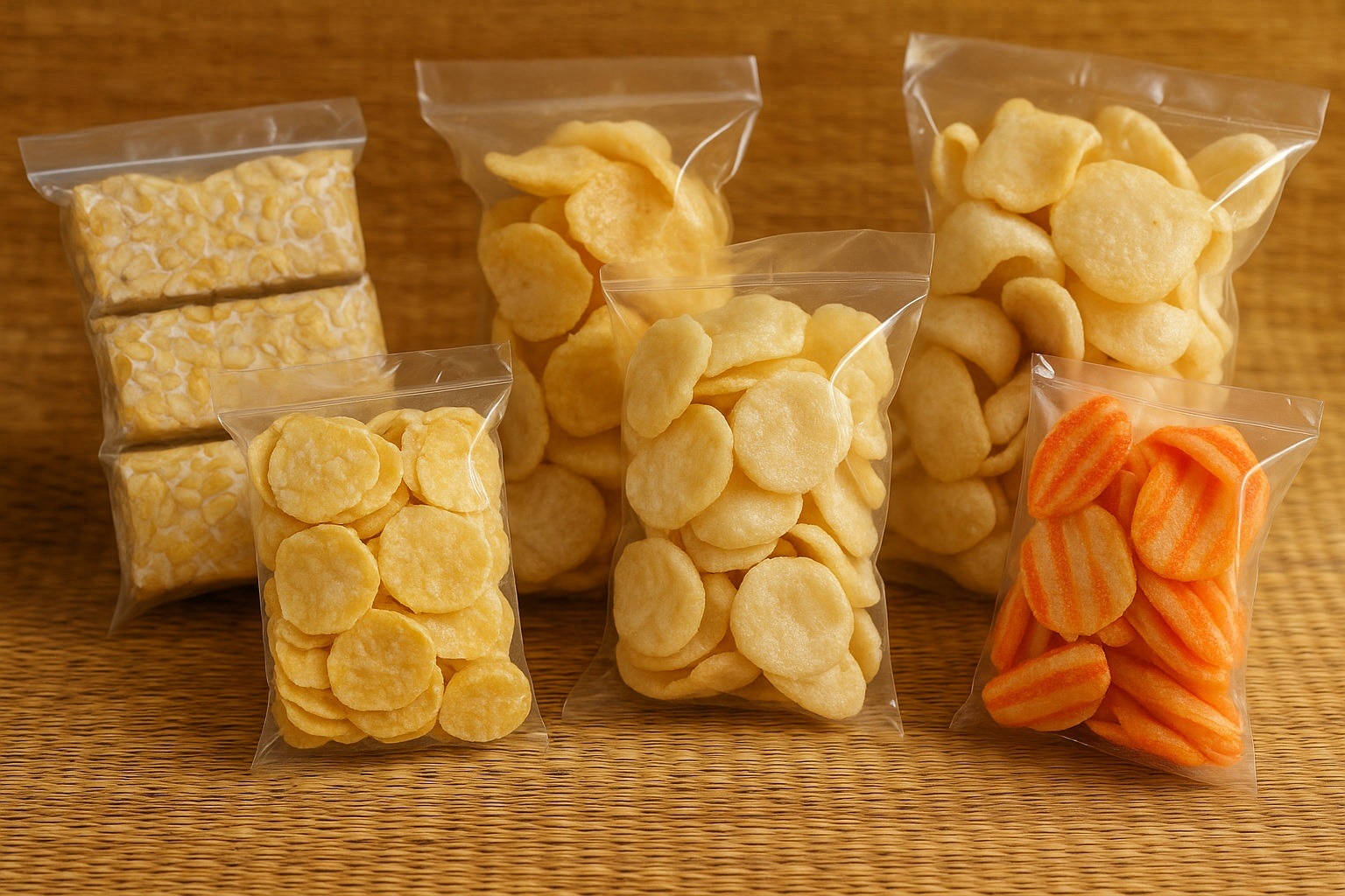 Tempeh ve krupuk