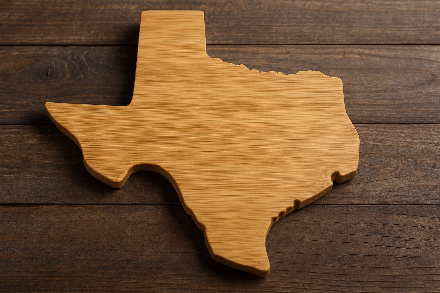 Texas Şekilli Kesme Tahtası
