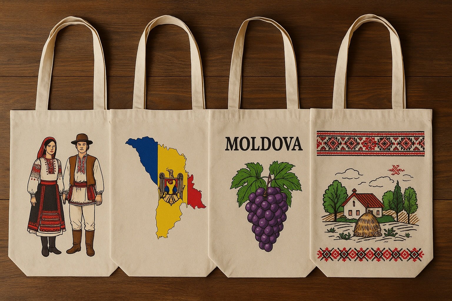 Baskılı bez çantalar