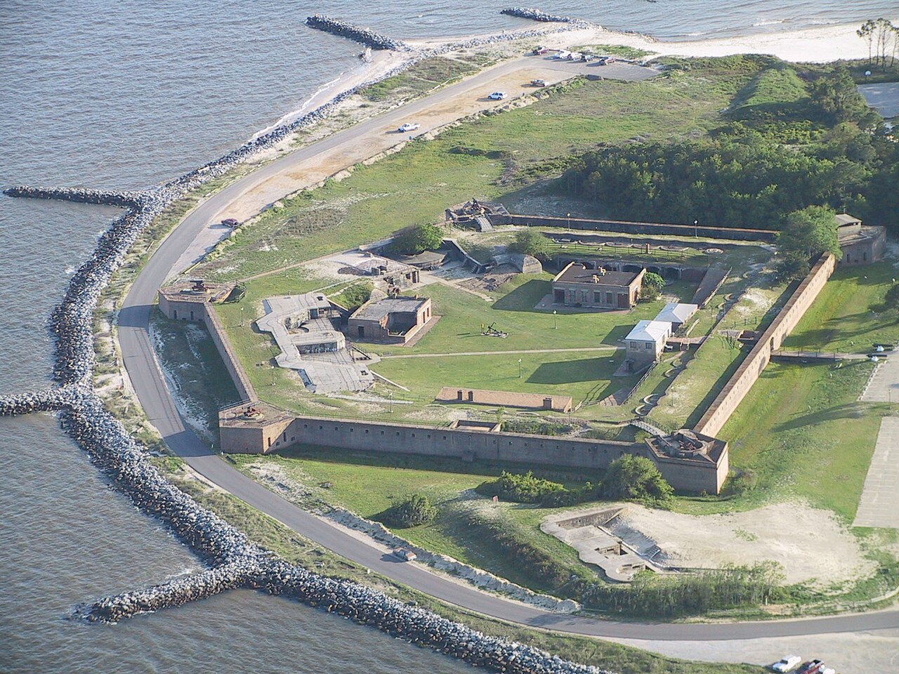 Dauphin Island and Fort Gaines