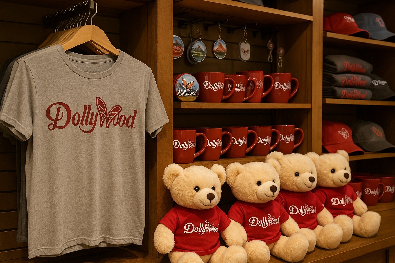 Dollywood temalı hediyelikler