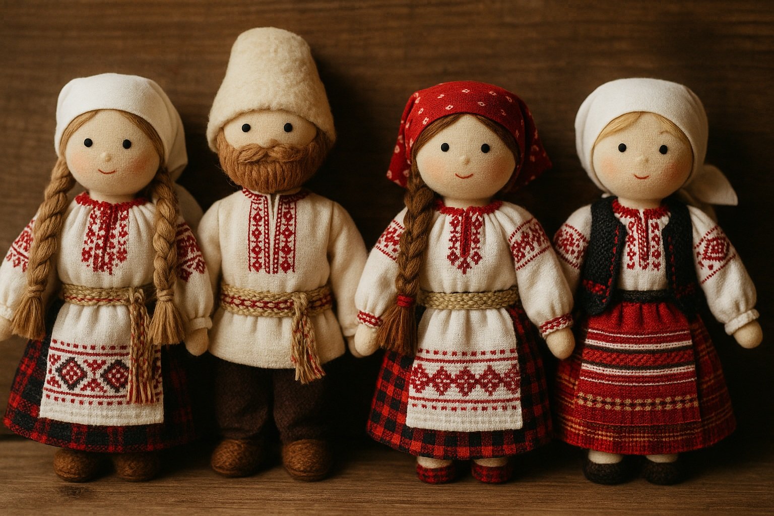 El yapımı oyuncak bebekler