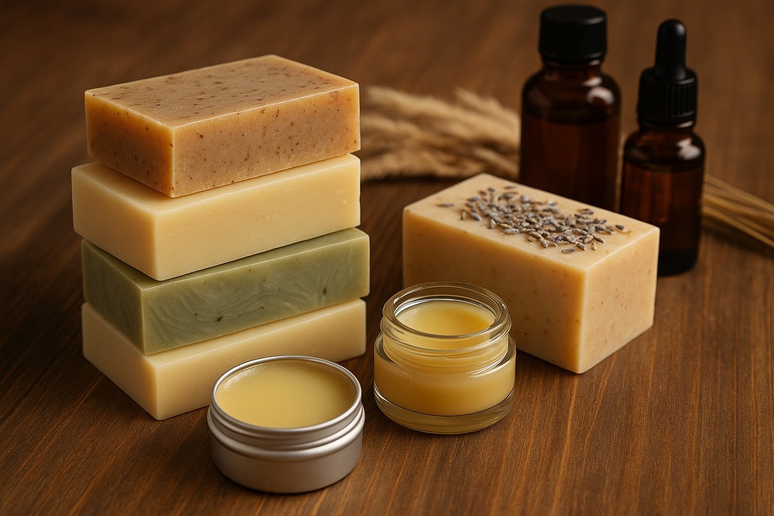 El yapımı sabun ve doğal