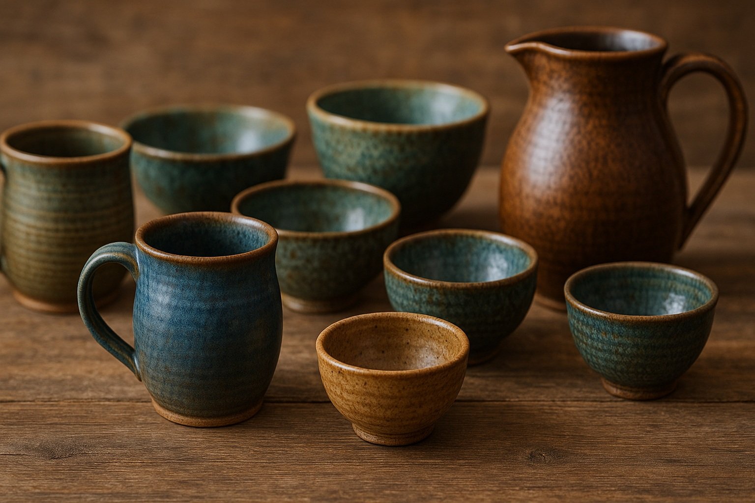 El yapımı seramikler